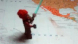 dino eats jedi ( lego stopmontion)