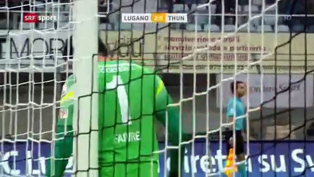 FC Lugano 2:1  FC Thun (28.Runde 2015/16)