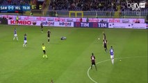 اهداف مباراة ميلان وسامبدوريا 1-0 هدف كارلوس باكا ( الدوري الايطالي 2016 ) HD