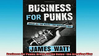 READ book  Business for Punks Break All the Rulesthe BrewDog Way  BOOK ONLINE
