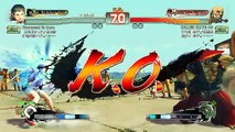 Super Street Fighter IV Arcade Edition endless  battle: Sakura vs Gouken