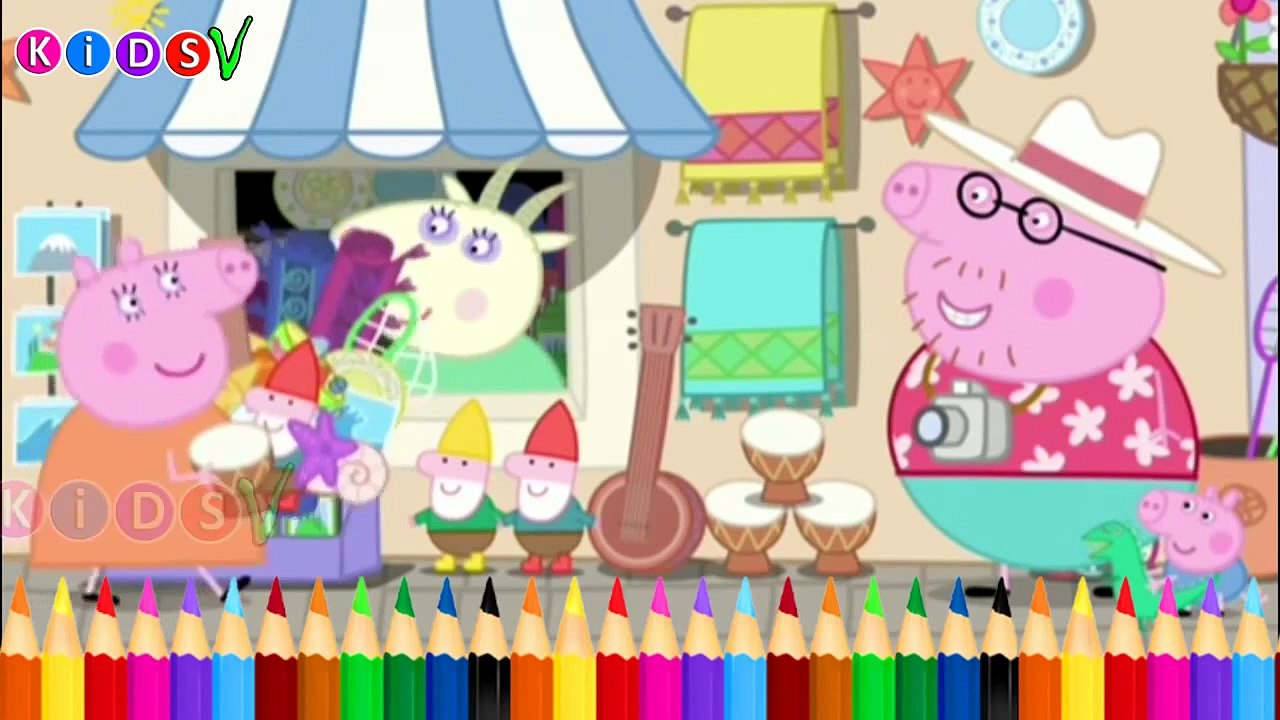Peppa Pig Finger Family Nursery Rhymes By KidsV 3