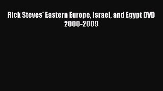 Download Rick Steves' Eastern Europe Israel and Egypt DVD 2000-2009 PDF Free