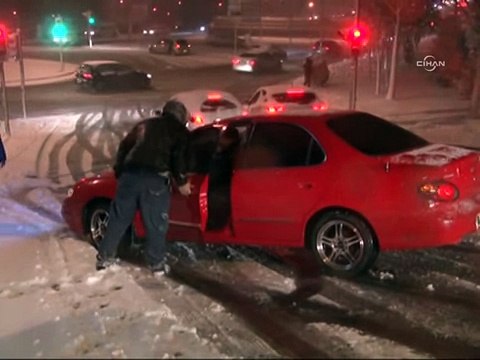 Yurttan kar manzaraları