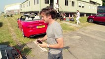 Richard Hammond on the Hovervan Behind the scenes Top Gear series 20