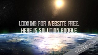 How To Make Free Website By Google