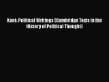[Read book] Kant: Political Writings (Cambridge Texts in the History of Political Thought)