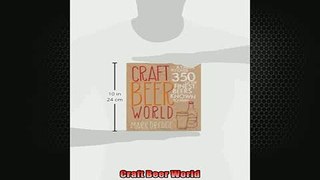 FREE PDF  Craft Beer World READ ONLINE