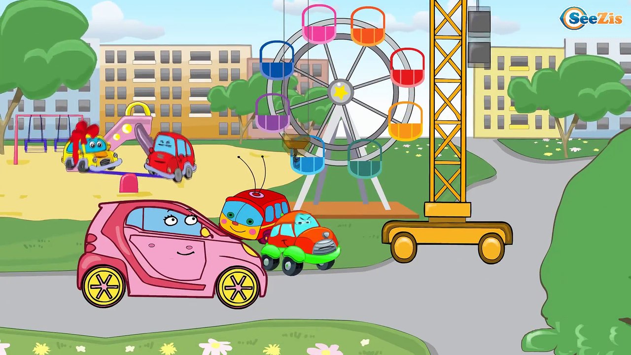 Мультфильмы для Детей. Кран. Грузовик и Экскаватор. Строительная Техника для детей. Трактор Павлик