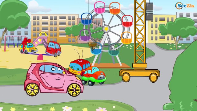 Мультфильмы для Детей. Кран. Грузовик и Экскаватор. Строительная Техника для детей. Трактор Павлик