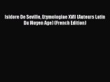 [Read book] Isidore De Seville Etymologiae XVII (Auteurs Latin Du Moyen Age) (French Edition)