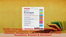 PDF  Berlitz Language Eastern European Phrase Book  Dictionary Albanian Bulgarian Croatian Download Online