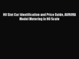 Download HO Slot Car Identification and Price Guide AURORA Model Motoring in HO Scale  Read