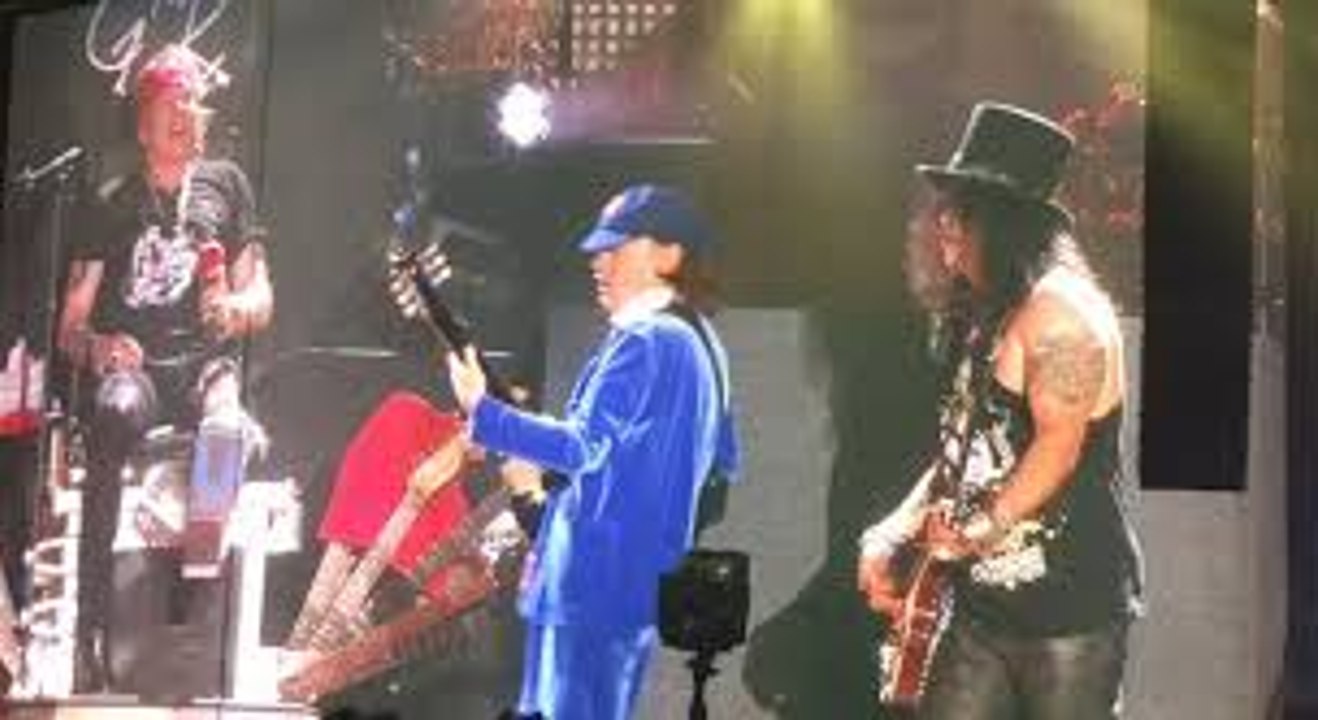 Guns N' Roses with Angus Young Whole Lotta Rosie Official Music Video 2016 Coachella 2016