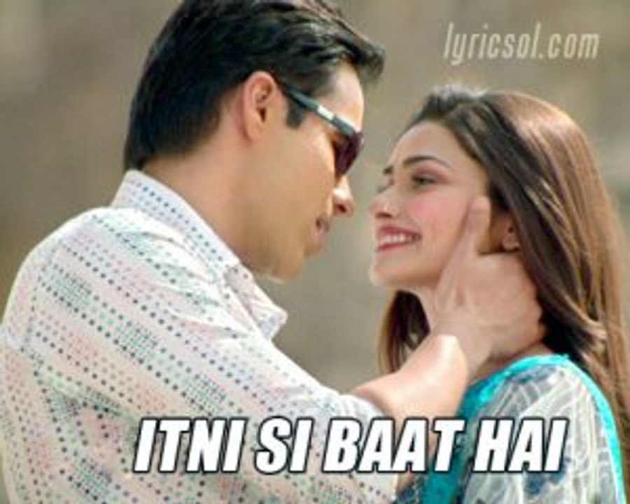 Itni Si Baat Hain - AZHAR Film - Emraan Hashmi-Prachi Desai, song by Arijit Singh-Pritam