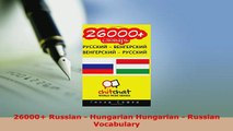 PDF  26000 Russian  Hungarian Hungarian  Russian Vocabulary Read Full Ebook