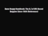 Download Dune Buggy Handbook: The A-Z of VW-Based Buggies Since 1964 (Reference) Free Books