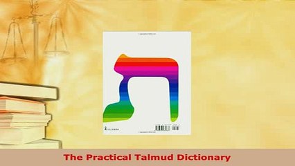 PDF  The Practical Talmud Dictionary Download Full Ebook