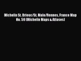 Read Michelin St. Brieuc/St. Malo/Rennes France Map No. 59 (Michelin Maps & Atlases) Ebook