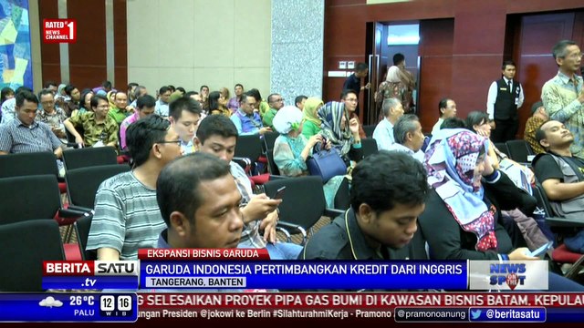 Garuda Pertimbangkan Tawaran Kredit Ekspor dari Inggris