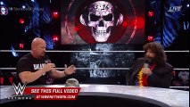 Mick Foley talks his about his notoriously high pain threshold  Stone Cold Podcast, WWE Network