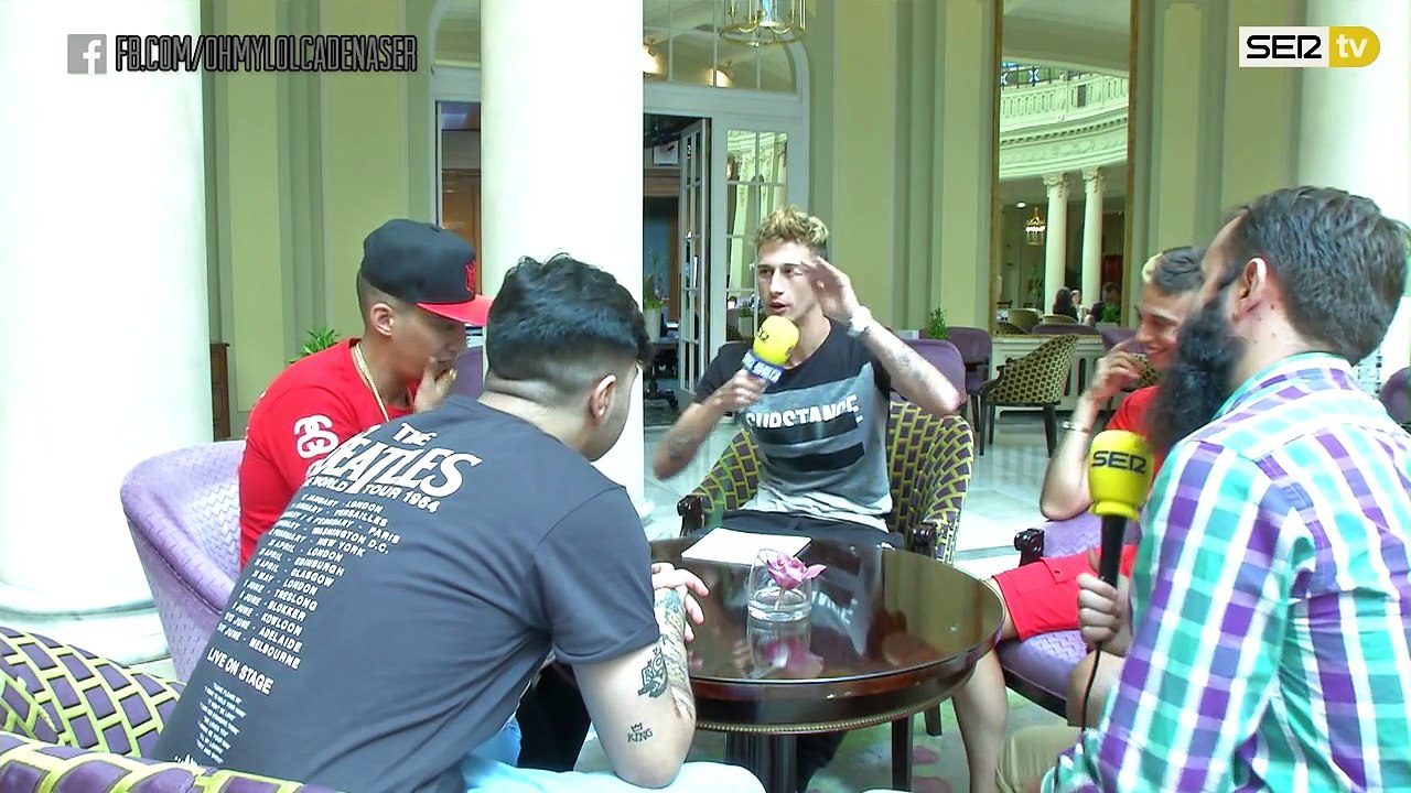 PXXR GVNG y Castelo toman té en el Palace.#ACDEM OhMyLol en Cadena Ser
