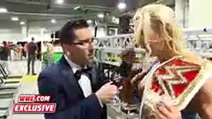 Was Charlotte disappointed with how she won   WrestleMania 32 Exclusive 2016