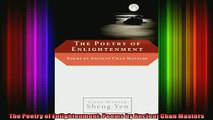 Read  The Poetry of Enlightenment Poems by Ancient Chan Masters  Full EBook