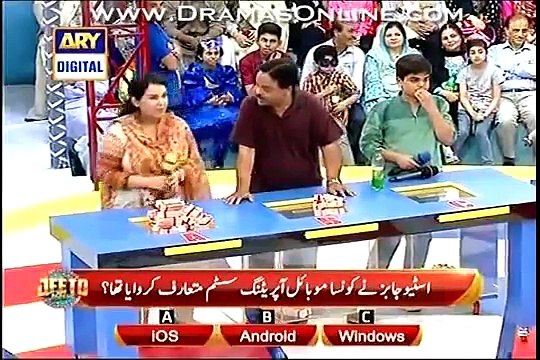 Jeeto Pakistan With Fahad Mustafa 17 April 2016 Ary Digital Part 3