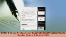 PDF  LPIC2 Linux Professional Institute Certification Study Guide Exams 201 and 202 Read Full Ebook