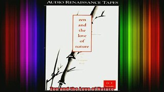 Read  Zen and the Love of Nature  Full EBook