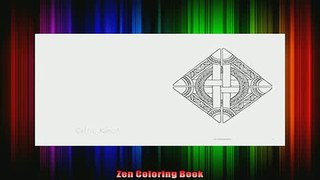 Read  Zen Coloring Book  Full EBook