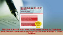 PDF  RHCSA  RHCE Red Hat Enterprise Linux 7 Training and Exam Preparation Guide EX200 and Download Full Ebook