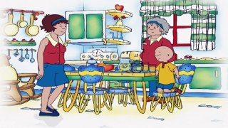 Caillou Can Make Fruit Juice!