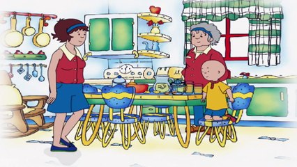 Caillou Can Make Fruit Juice!
