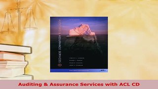 Download  Auditing  Assurance Services with ACL CD Download Online