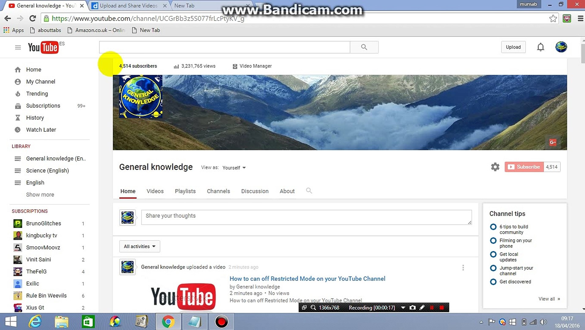 ⁣How to Check Watch history on your YouTube Channel