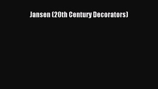 Read Jansen (20th Century Decorators) Ebook
