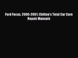 Download Ford Focus 2000-2001: Chilton's Total Car Care Repair Manuals Free Books