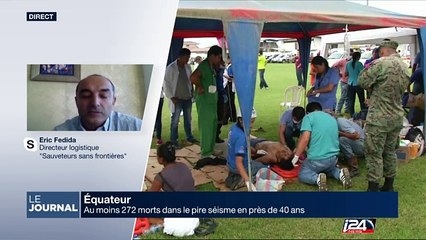 Equateur: au moins 272 morts dans le pire séisme en près de 10 ans