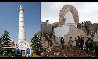 [DAHSYAT] detik detik gempa bumi di nepal 25 april 2015 - YouTube