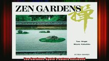 Read  Zen Gardens Kyotos nature enclosed  Full EBook