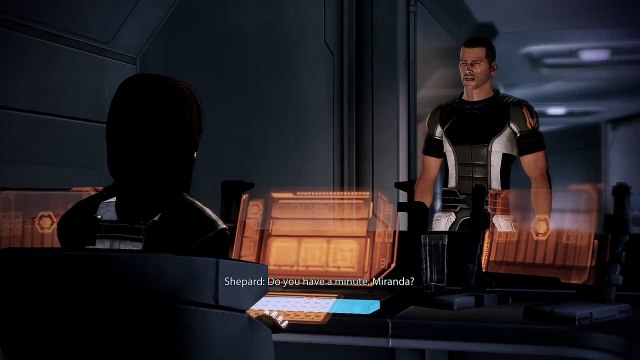 Mass Effect 2 Miranda second romance attempt