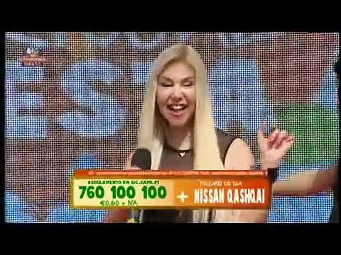 Patricia Ribeiro no portugal em festa da sic em Portalegre com o tema portugal em festa