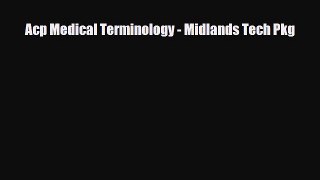 [PDF] Acp Medical Terminology - Midlands Tech Pkg Download Full Ebook