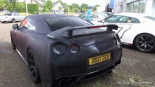 1400HP Nissan GT-R JM1400R - Start, Revs, Flames, Accelerations!