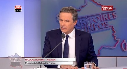 Invité : Nicolas Dupont Aignan - Territoires d'infos - Le best of (18/04/2016)