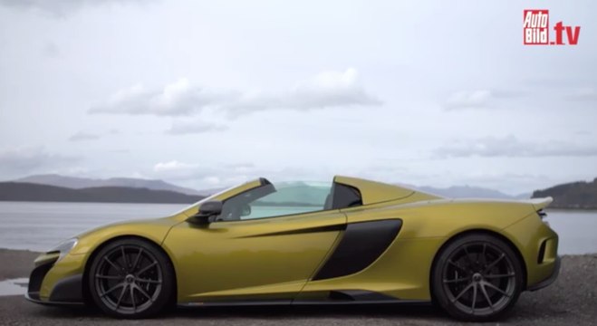 Prueba en vídeo del portentoso McLaren 675LT Spider