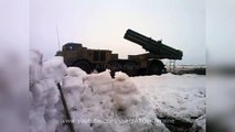 «Ураган» РСЗО 9П140 ВСУ пригрел русских боевиков на Донбассе.