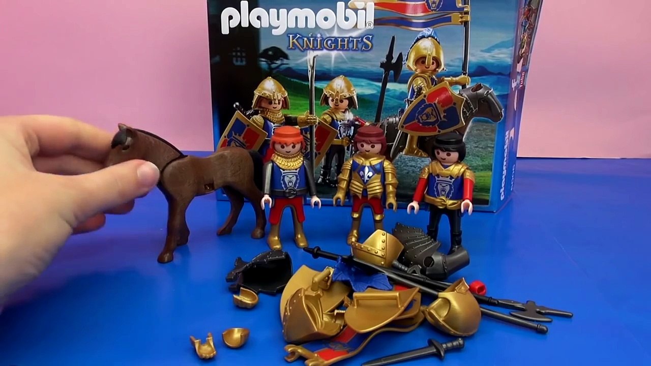 Playmobil 6006 Démo patrouille de reconnaissance les chevaliers lions | français